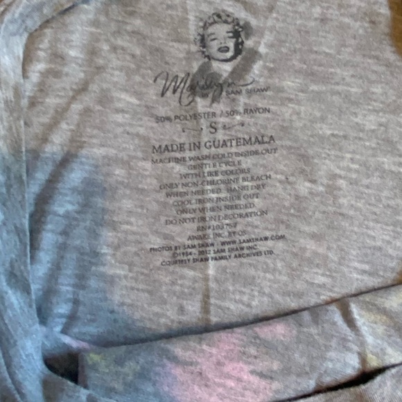 Marilyn Monroe Pop art crop tee-Vintage - Picture 3 of 3